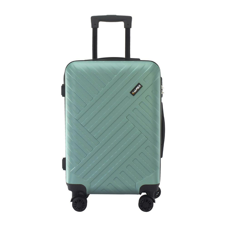 Βαλίτσα Μεσαία Tiffany Blue με 4 διπλές ρόδες και κλειδαριά με συνδυασμό
