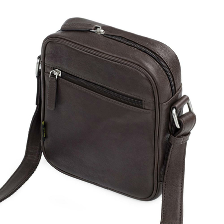 ΤΣΑΝΤΆΚΙ ΏΜΟΥ ΔΕΡΜΆΤΙΝΟ LOIS ΚΑΦΈ 305919-02