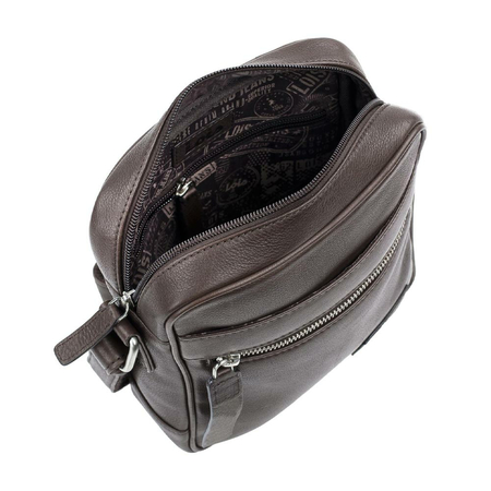 ΤΣΑΝΤΆΚΙ ΏΜΟΥ ΔΕΡΜΆΤΙΝΟ LOIS ΚΑΦΈ 305919-02