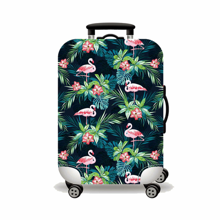 Κάλυμμα Βαλίτσας Small Tropical Flamingo