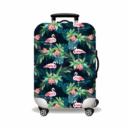 ΚΆΛΥΜΜΑ ΒΑΛΊΤΣΑΣ SMALL AMBER TROPICAL FLAMINGO AM369-01