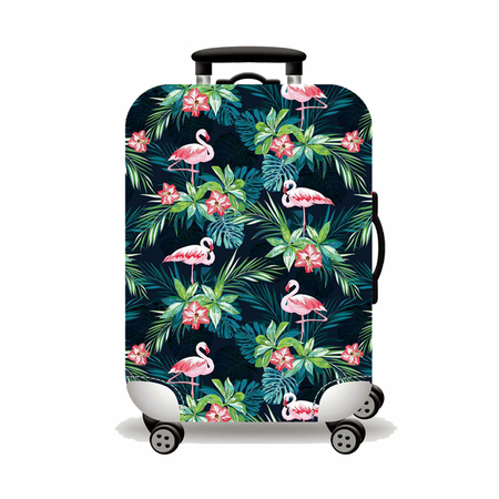 Κάλυμμα Βαλίτσας Medium Tropical Flamingo
