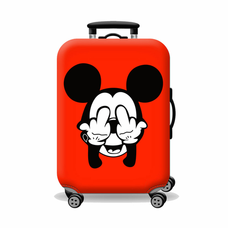 ΚΆΛΥΜΜΑ ΒΑΛΊΤΣΑΣ MEDIUM AMBER FUNKY MICKEY MOUSE AM452-02