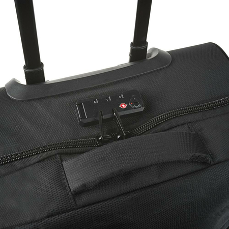 ΣΑΚ ΒΟΥΑΓΙΆΖ ΚΑΜΠΊΝΑΣ ΜΕ ΤΡΌΛΕΪ JASLEN ΜΑΎΡΟ 101550-01