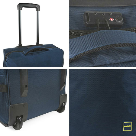 ΣΑΚ ΒΟΥΑΓΙΆΖ ΜΕ ΤΡΌΛΕΪ JASLEN ΜΠΛΕ 101570-02