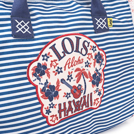 ΤΣΆΝΤΑ ΘΑΛΆΣΣΗΣ LOIS ΜΠΛΕ/ΚΌΚΚΙΝΟ 601101-02