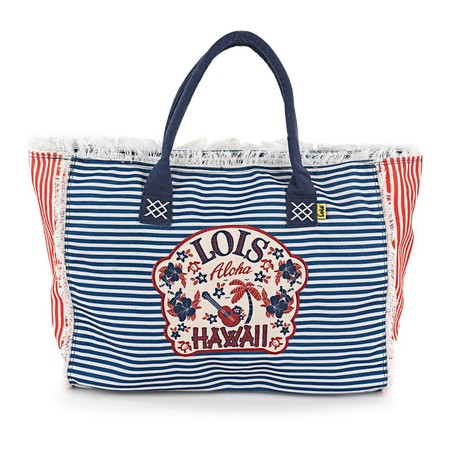 ΤΣΆΝΤΑ ΘΑΛΆΣΣΗΣ LOIS ΜΠΛΕ/ΚΌΚΚΙΝΟ 601101-02