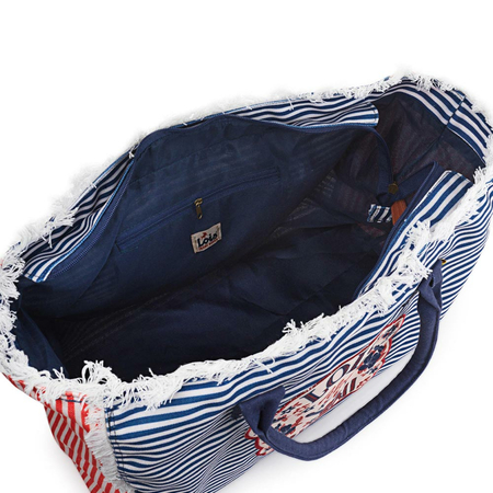 ΤΣΆΝΤΑ ΘΑΛΆΣΣΗΣ LOIS ΜΠΛΕ/ΚΌΚΚΙΝΟ 601101-02