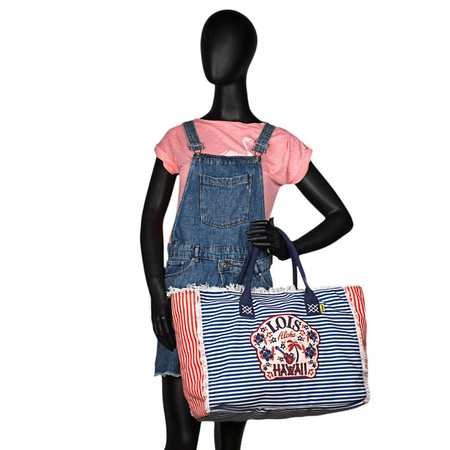 ΤΣΆΝΤΑ ΘΑΛΆΣΣΗΣ LOIS ΜΠΛΕ/ΚΌΚΚΙΝΟ 601101-02