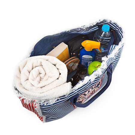 ΤΣΆΝΤΑ ΘΑΛΆΣΣΗΣ LOIS ΜΠΛΕ/ΚΌΚΚΙΝΟ 601101-02