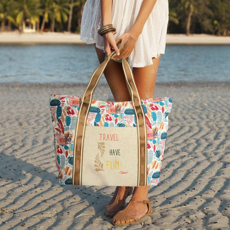 ΤΣΆΝΤΑ ΘΑΛΆΣΣΗΣ SKPAT TRAVEL HAVE FUN 601401-01