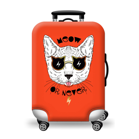 ΚΆΛΥΜΜΑ ΒΑΛΊΤΣΑΣ LARGE AMBER MEOW OR NEVER AM209-03
