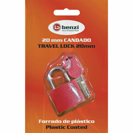 ΛΟΥΚΈΤΟ ΜΕ ΚΛΕΙΔΊ BENZI ΚΌΚΚΙΝΟ BZ5740