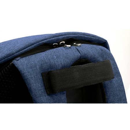 ΣΑΚΊΔΙΟ ANTI-THEFT ΜΕ ΘΉΚΗ LAPTOP 13'' AMBER ΜΠΛΕ AM2008