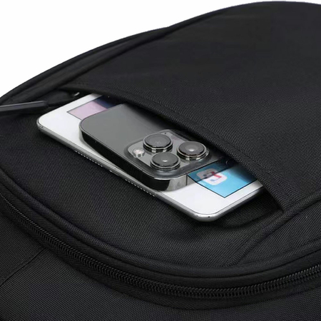 ΣΑΚΊΔΙΟ ΜΕ ΘΉΚΗ LAPTOP 15.6" AMBER ΜΑΎΡΟ AM2010