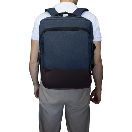 ΣΑΚΊΔΙΟ ΜΕ ΘΉΚΗ LAPTOP 15.6" BENZI ΜΠΛΕ BZ5713