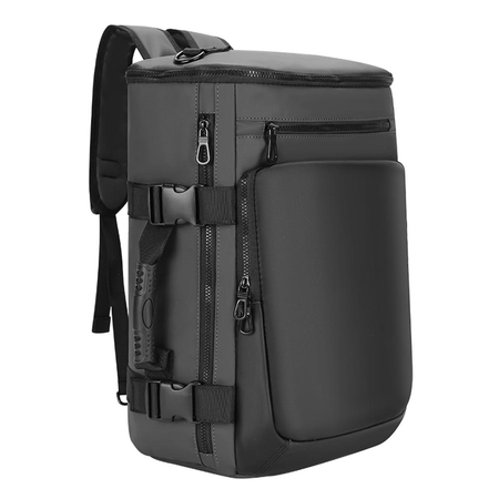 ΣΑΚΊΔΙΟ ΠΛΆΤΗΣ- ΏΜΟΥ ΜΕ ΘΉΚΗ LAPTOP 15.6" AMBER ΓΚΡΙ AM2013