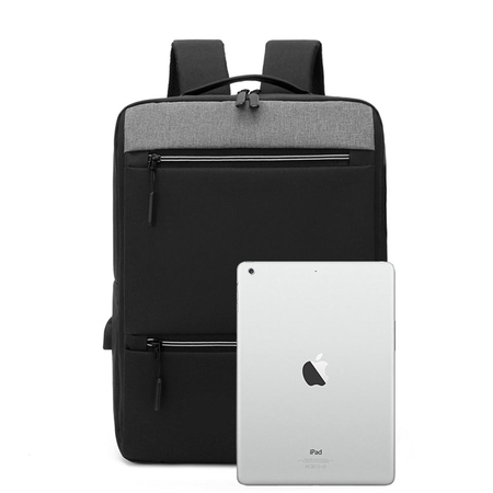 ΣΑΚΊΔΙΟ ΜΕ ΘΉΚΗ LAPTOP 15.6'' AMBER ΜΑΎΡΟ AM2014