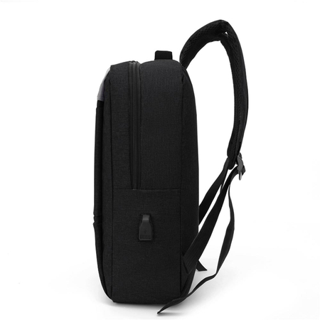 ΣΑΚΊΔΙΟ ΜΕ ΘΉΚΗ LAPTOP 15.6'' AMBER ΜΑΎΡΟ AM2014