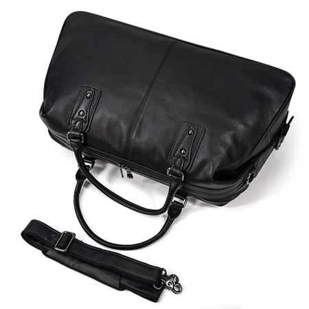 ΣΑΚ ΒΟΥΑΓΙΆΖ ΔΕΡΜΆΤΙΝΟ AMBER ΜΑΎΡΟ AM4003