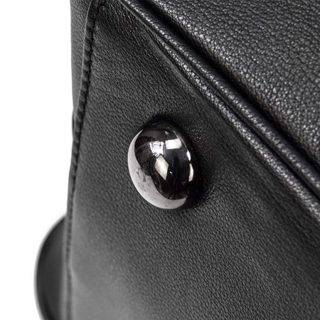 ΣΑΚ ΒΟΥΑΓΙΆΖ ΔΕΡΜΆΤΙΝΟ AMBER ΜΑΎΡΟ AM4003