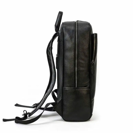 ΣΑΚΊΔΙΟ ΔΕΡΜΆΤΙΝΟ ΜΕ ΘΉΚΗ LAPTOP 15,6" AMBER ΜΑΎΡΟ AM2015