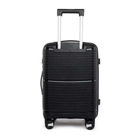 ΣΕΤ 3 ΒΑΛΊΤΣΕΣ ΜΕ ΠΡΟΈΚΤΑΣΗ AMBER ΜΑΎΡΟ AM1006