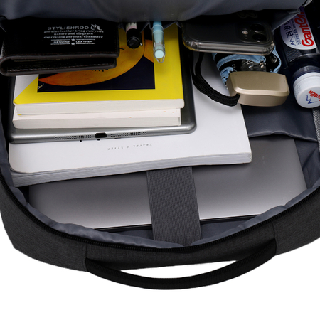 ΣΑΚΊΔΙΟ ΜΕ ΘΉΚΗ LAPTOP 15.6'' AMBER ΜΑΎΡΟ AM2014