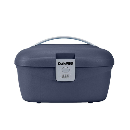 BEAUTY CASE AMBER ΜΠΛΕ/ΓΚΡΙ AM1009