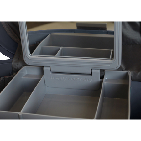 BEAUTY CASE AMBER ΜΠΛΕ/ΓΚΡΙ AM1009