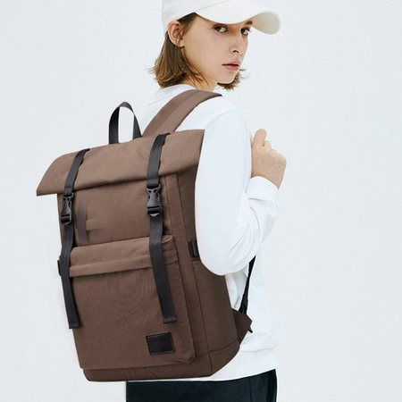 ΣΑΚΊΔΙΟ ΜΕ ΘΉΚΗ LAPTOP 17.3" AMBER ΚΑΦΈ AM2017