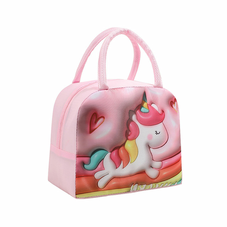 Ισοθερμική Τσάντα Φαγητού 5,5Lt  Pink Unicorn