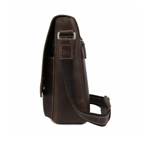 ΤΣΑΝΤΆΚΙ ΏΜΟΥ ΔΕΡΜΆΤΙΝΟ AMBER ΚΑΦΈ AM2019