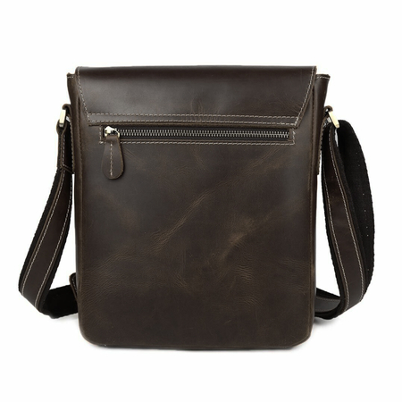 ΤΣΑΝΤΆΚΙ ΏΜΟΥ ΔΕΡΜΆΤΙΝΟ AMBER ΚΑΦΈ AM2019