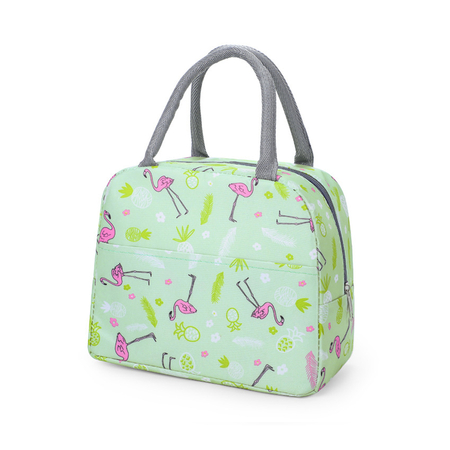 Ισοθερμική Τσάντα Φαγητού 5Lt Green Flamingo
