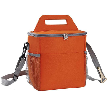Ισοθερμική Τσάντα Φαγητού 9Lt Πορτοκαλί