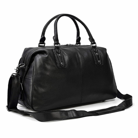 ΣΑΚ ΒΟΥΑΓΙΆΖ ΔΕΡΜΆΤΙΝΟ AMBER ΜΑΎΡΟ AM4003