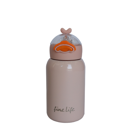 Παιδικό Μπουκάλι - Θερμός Fine Life 400ML Ροζ
