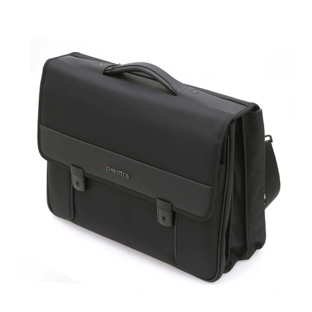 Τσάντα Laptop-χαρτοφύλακας 17" DAVIDTS Μαύρο