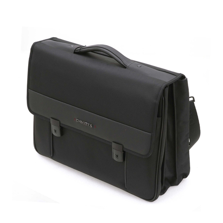 ΤΣΆΝΤΑ LAPTOP - ΧΑΡΤΟΦΎΛΑΚΑΣ 17" DAVIDTS ΜΑΎΡΟ 263112-01