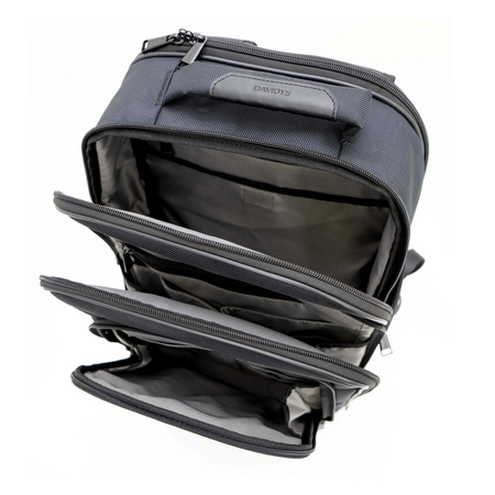 ΤΣΆΝΤΑ LAPTOP-ΣΑΚΊΔΙΟ ΠΛΆΤΗΣ 15" DAVIDTS ΜΑΎΡΟ 263295-01