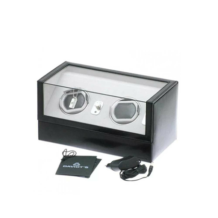 ΘΉΚΗ ΡΟΛΟΓΙΏΝ/ΚΟΥΡΔΙΣΤΉΡΙ ΔΕΡΜΆΤΙΝΟ DAVIDTS ΜΑΎΡΟ 390484-01