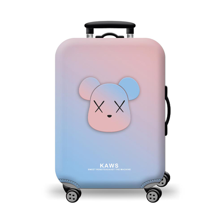 ΚΆΛΥΜΜΑ ΒΑΛΊΤΣΑΣ MEDIUM AMBER COLORFUL KAWS AM704-02