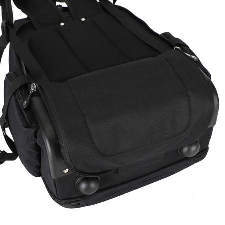 ΣΑΚΊΔΙΟ ΠΛΆΤΗΣ ΜΕ ΡΌΔΕΣ 17" AMBER ΜΑΎΡΟ AM2026