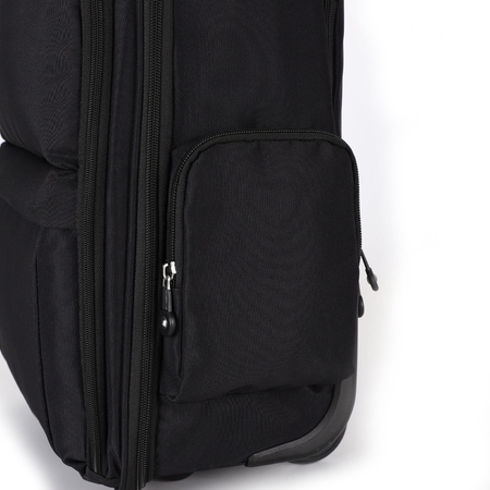 ΣΑΚΊΔΙΟ ΠΛΆΤΗΣ ΜΕ ΡΌΔΕΣ 17" AMBER ΜΑΎΡΟ AM2026