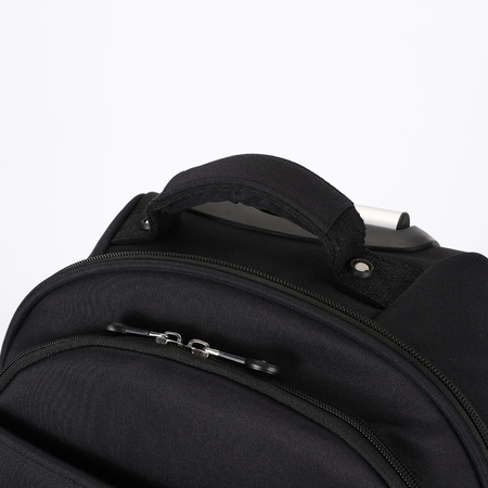 ΣΑΚΊΔΙΟ ΠΛΆΤΗΣ ΜΕ ΡΌΔΕΣ 17" AMBER ΜΑΎΡΟ AM2026