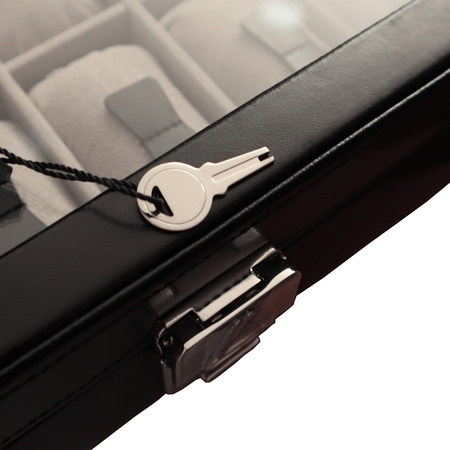 ΘΉΚΗ ΡΟΛΟΓΙΏΝ DAVIDTS ΜΑΎΡΟ - ΓΝΉΣΙΟ ΔΈΡΜΑ 378812-01