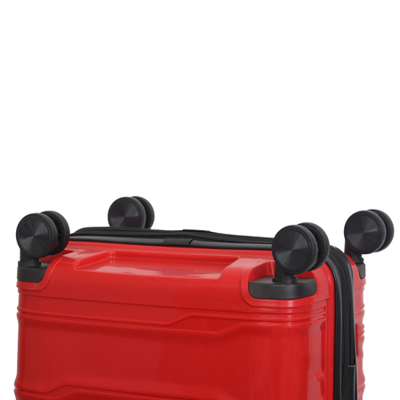 ΒΑΛΊΤΣΑ ΚΑΜΠΊΝΑΣ ΜΕ ΠΡΟΈΚΤΑΣΗ AMBER ΚΌΚΚΙΝΟ AM1014