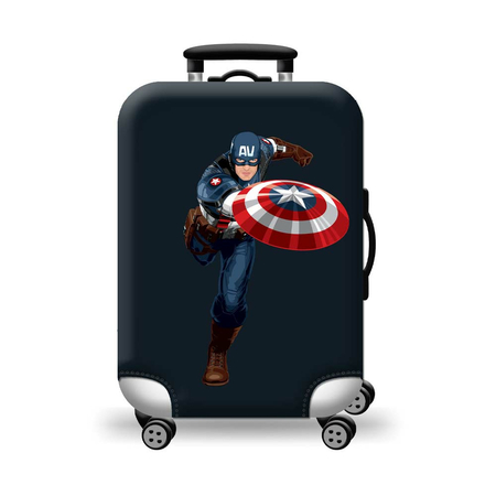 ΚΆΛΥΜΜΑ ΒΑΛΊΤΣΑΣ MEDIUM AMBER CAPTAIN AMERICA IN ACTION AM281-02