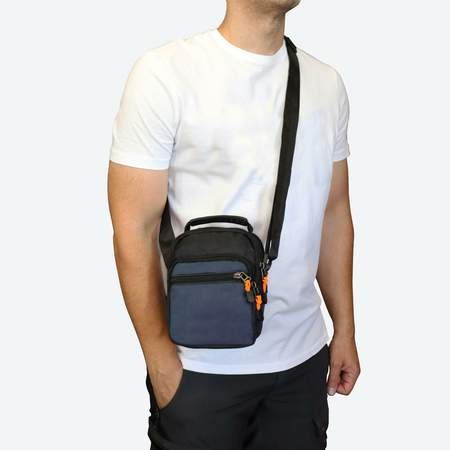 ΤΣΑΝΤΆΚΙ ΏΜΟΥ BENZI ΜΑΎΡΟ/ΜΠΛΕ BZ5767